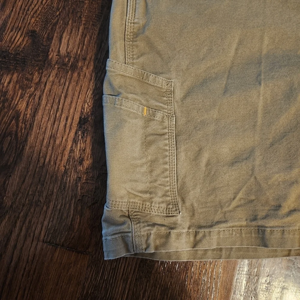 Ariat Men’s Rebar Made Tough Cargo Short in Field Khaki size 32